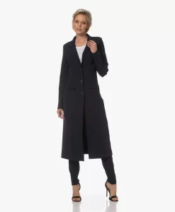 Japantky Beri Bonded Lange Blazer - Zwartblauw -Kleding Series Winkel 230724 866786c7 0ef9 4db5 a069 c9e26351b8f1 scaled