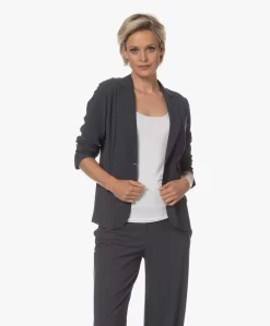 Lasalle Lichtgewicht Tech Jersey Blazer - Grijs -Kleding Series Winkel 230724 9cfb4541 20d1 4700 984c 830995df5f5a scaled