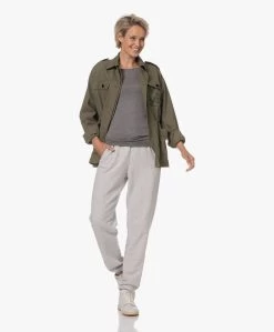 American Vintage Kodytown French Terry Sweatpants - Polar Melange -Kleding Series Winkel 230724 b383b1ac 4f25 435c b1ef 6529ed5e45dc