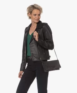 Zadig & Voltaire Rock Leo Suède Schoudertas/Clutch - Zwart -Kleding Series Winkel 230724 eb6bf82f 2bac 472d 85b1 2635819f9e42 scaled