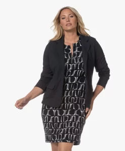 Kyra Char Punto Jersey Blazer - Donker Navy -Kleding Series Winkel 230725 1200d99b 381f 4d93 ab36 6faa22eac9b5 scaled