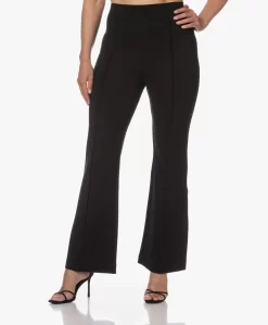 Spanx® The Perfect Ponte Jersey High-Rise Flare Legging - Zwart