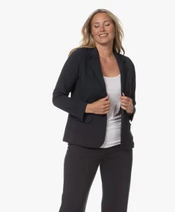 Kyra Char Punto Jersey Blazer - Donker Navy -Kleding Series Winkel 230725 2d553c92 6781 4469 9ebf 84f45738d81d scaled