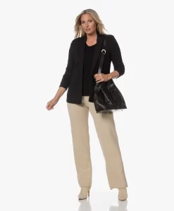 Repeat Modalmix Jersey Blazer - Zwart -Kleding Series Winkel 230725 946ce7b4 cbf0 4824 b92f 1587e196435a scaled