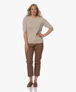 By Malene Birger Florentina Leren Broek - Dark Tan 18 By Malene Birger Florentina Leren Broek - Dark Tan -Kleding Series Winkel 230725 b3b6e744 7862 4be4 9efb 66e6e7826790 scaled