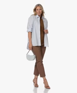 By Malene Birger Florentina Leren Broek - Dark Tan 20 By Malene Birger Florentina Leren Broek - Dark Tan -Kleding Series Winkel 230725 e1752941 e91f 430e 8e47 d555d3359638 scaled