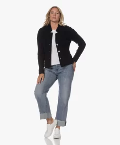 Kyra Kitty Rib Gebreid Wolmix Vest - Donker Navy -Kleding Series Winkel 230725 f5013460 cd3e 41ca b27a 9d3a03dc68f2 scaled