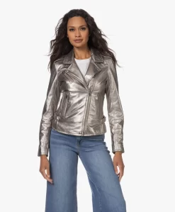 Iro Newhan Metallic Lamsleren Jack - Golden Brown -Kleding Series Winkel 230727 1ec5177f a392 4794 8793 42c2936c29db scaled