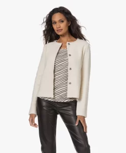 No Man'S Land Katoen-Wolmix Bouclé Jasje - Crème -Kleding Series Winkel 230727 41e71260 3e6f 4c82 9435 5611adf6dc08 scaled