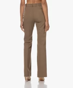 Joseph Tafira Gabardine Stretch Flared Pantalon - Hickory -Kleding Series Winkel 230727 84cd1812 453a 459c a028 e31e45cbcbbb scaled