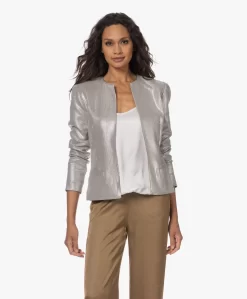 Iro Elbaz Kraagloze Pailletten Blazer - Zilver -Kleding Series Winkel 230727 9b58c53a aa51 4e89 a7d0 775cc5dcf62c scaled