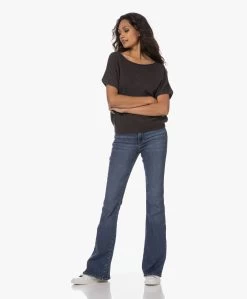 No Man'S Land Boothals Trui Met Korte Mouwen - Dark Mocha -Kleding Series Winkel 230727 9e7cc761 27bf 4613 a6f3 24d515eff3c7