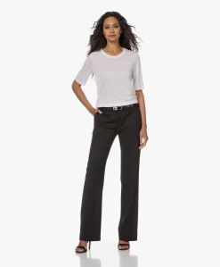 Filippa K Low-Rise Bootcut Pantalon - Zwart -Kleding Series Winkel 230727 ac797a64 65ed 4636 b47e 8420296f2735 scaled