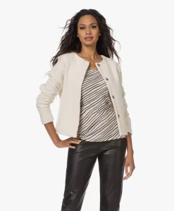 No Man'S Land Katoen-Wolmix Bouclé Jasje - Crème -Kleding Series Winkel 230727 acfd9799 670f 4a9b bac6 c9aafa5b637c scaled