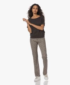 No Man'S Land Boothals Trui Met Korte Mouwen - Dark Mocha -Kleding Series Winkel 230727 ad165b85 d120 4850 a9cd 2e8cb5693ad9