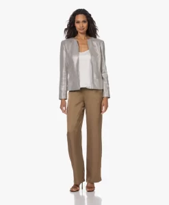 Iro Elbaz Kraagloze Pailletten Blazer - Zilver -Kleding Series Winkel 230727 c510429a ab03 4f1b 9195 916a11b71d19 scaled