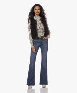 No Man'S Land Viscose Colshirt Met Streepdessin - Champagne -Kleding Series Winkel 230727 db6e0e1c 0873 465e b8b5 518abc35d5d3