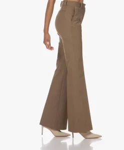Joseph Tafira Gabardine Stretch Flared Pantalon - Hickory -Kleding Series Winkel 230727 efce0514 58c0 434f 9451 beb09c5561b6 scaled