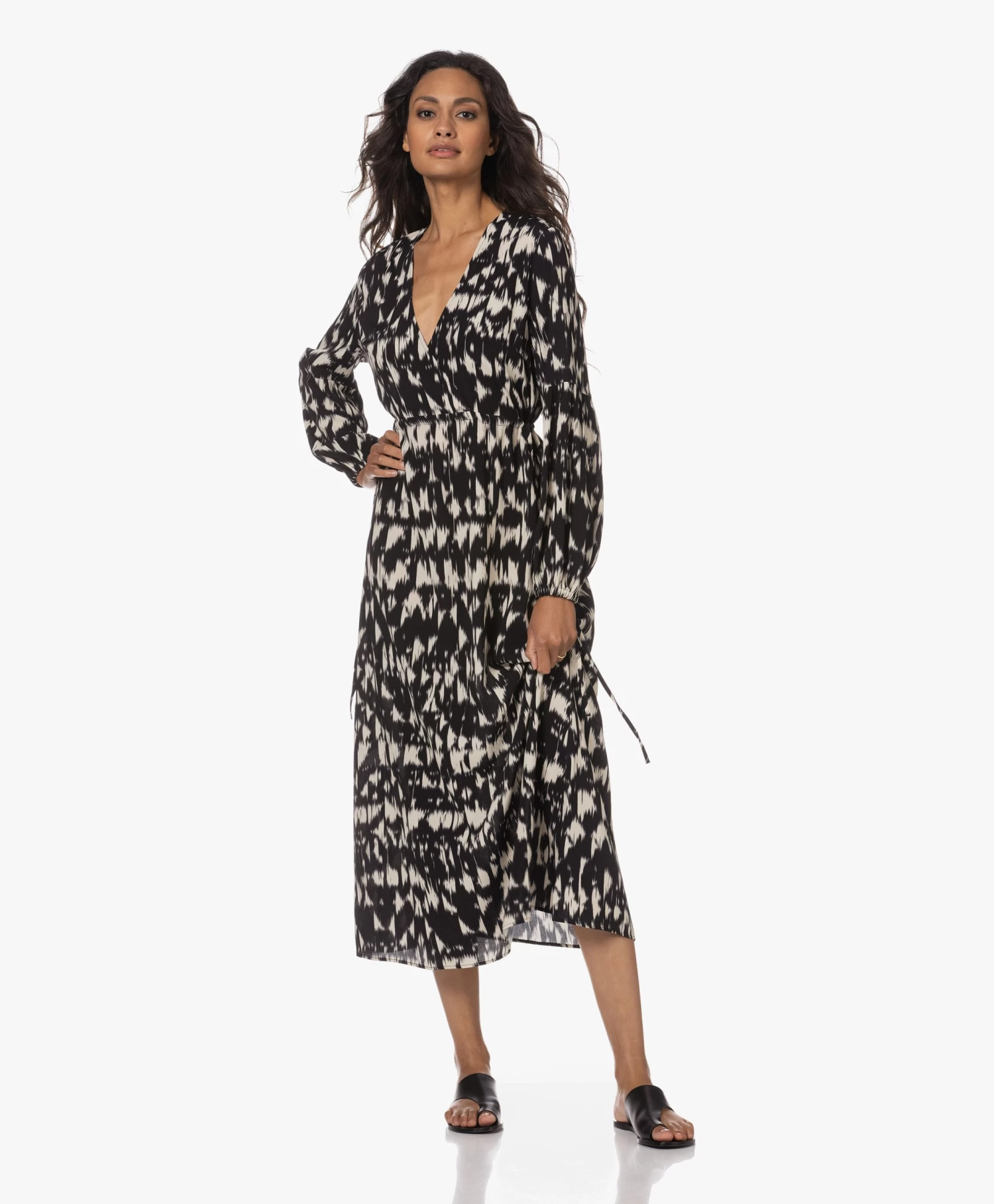 Atp Atelier Rosa Leren Slippers - Zwart 2 Atp Atelier Rosa Leren Slippers - Zwart - Afbeelding 2