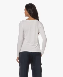 Lasalle Lyocell Jersey Boothals Longsleeve - Panna -Kleding Series Winkel 230801 856d70a1 b342 4265 b40c c341aba919c6 scaled