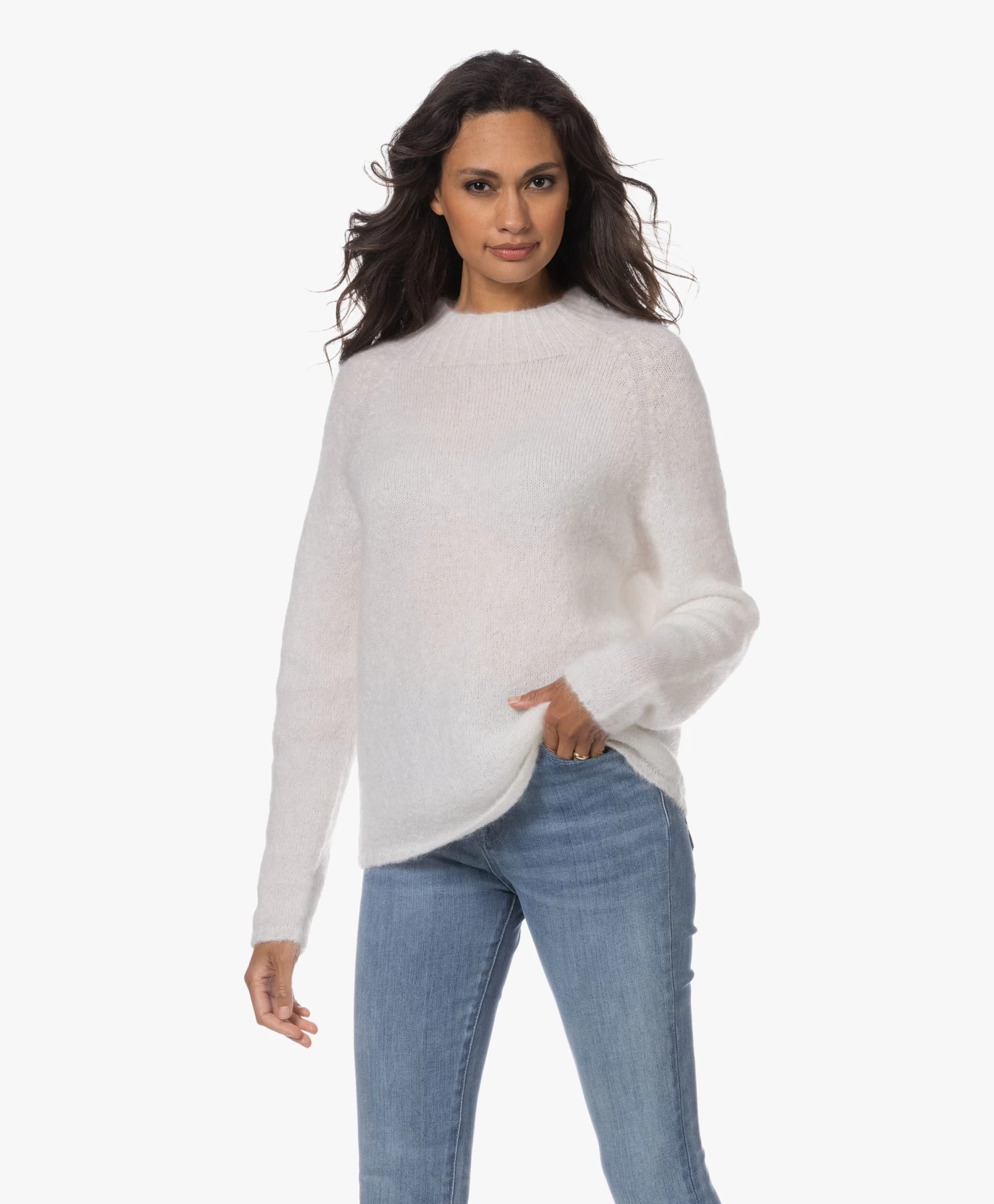 No Man'S Land Kid Mohairmix Trui - Ivoor 12 No Man'S Land Kid Mohairmix Trui - Ivoor - Afbeelding 12