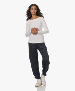 Lasalle Lyocell Jersey Boothals Longsleeve - Panna -Kleding Series Winkel 230801 def965f1 2135 4296 8c9a f8bdcd5980e2 scaled