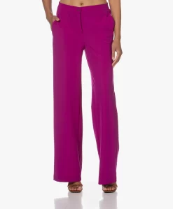 Japantky Paksy Travel Jersey Rechte Pantalon - Cyclam