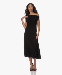 Norma Kamali Flared Midi Rok - Zwart -Kleding Series Winkel 230801 e716e5e5 dafe 46cd 808c 8e490fea26a5 scaled