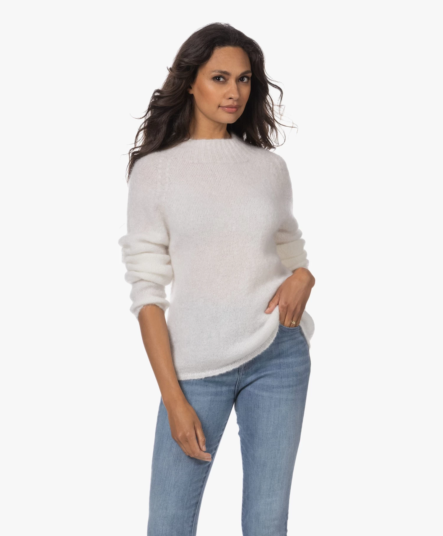 No Man'S Land Kid Mohairmix Trui - Ivoor 3 No Man'S Land Kid Mohairmix Trui - Ivoor - Afbeelding 3