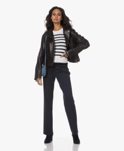 Enes Antwerp Bella Nappa Leren Bikerjack - Zwart -Kleding Series Winkel 230802 145ba7f0 bead 47c2 a04d aad83822be06 scaled