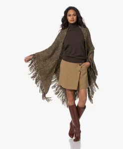 Pomandère Linnen-Wolmix Visgraatdessin Rok - Honey -Kleding Series Winkel 230802 49c37cac 68a8 4030 893e a22dc04079d0 scaled