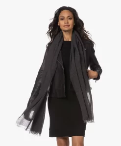 Lasalle Geweven Cashmere Sjaal - Fog -Kleding Series Winkel 230802 597cce4e 9717 4544 8794 387ccb74699b scaled