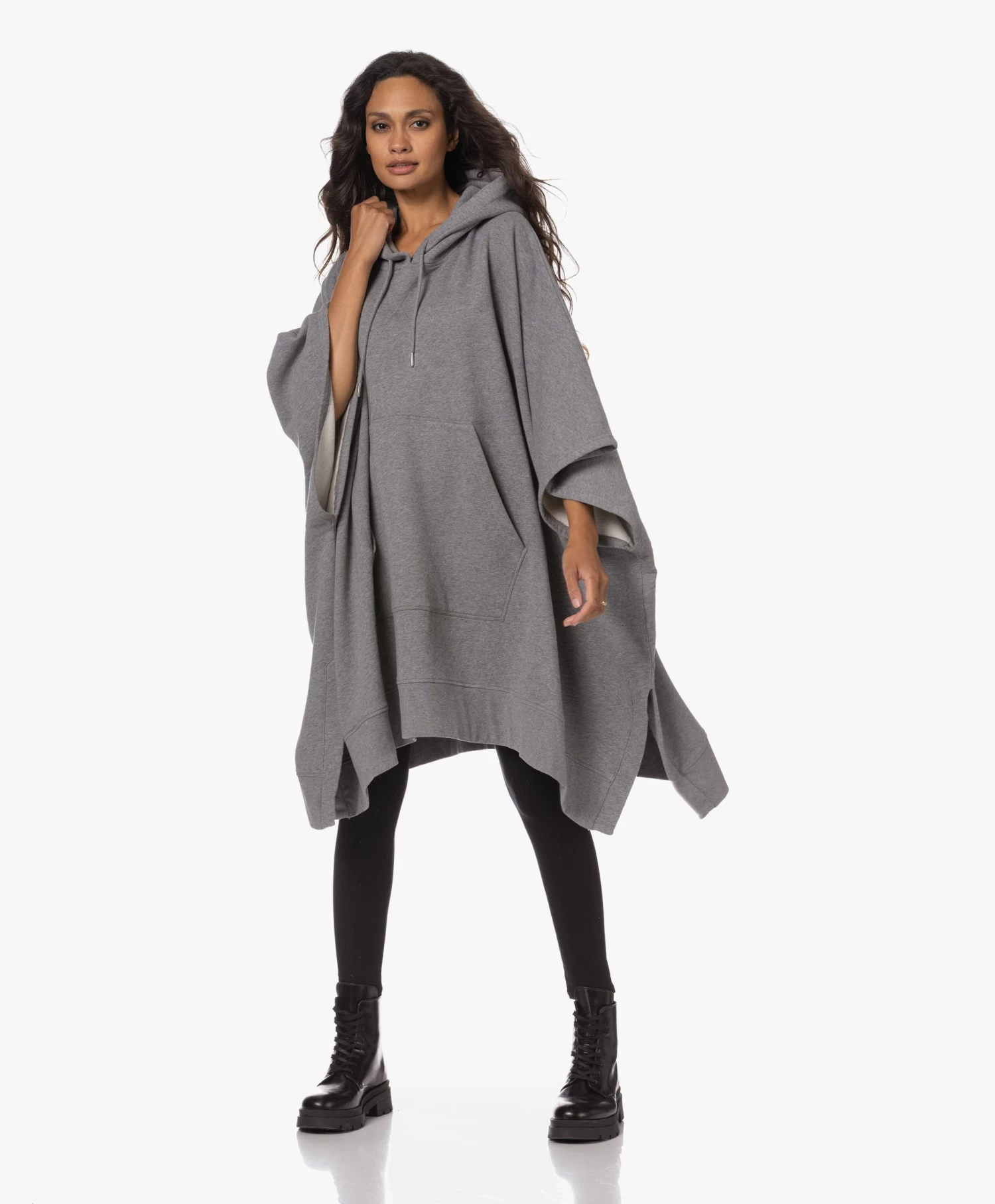 Anine Bing Luc Leren Combat Veterlaarzen - Zwart 2 Anine Bing Luc Leren Combat Veterlaarzen - Zwart - Afbeelding 2