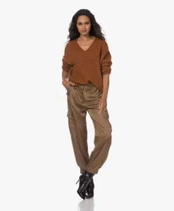 American Vintage East Alpacamix V-Hals Trui - Cinnamon Melange -Kleding Series Winkel 230802 ccaf1c64 72fd 4d43 8814 4f0e5a52bb5c scaled