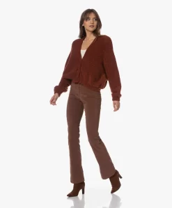 American Vintage Zolly Oversized Bouclé Vest - Rust Melange -Kleding Series Winkel 230803 39e4fdfe 9e90 465b a3b8 3b81cfd56d3d scaled