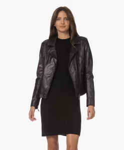 Repeat Leren Bikerjack - Zwart -Kleding Series Winkel 230803 d90e9cf2 9a16 46e7 80a0 473e8a57f0ec scaled