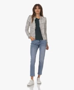 No Man'S Land Crêpe Blouse Met Lange Mouwen - Bottle Green -Kleding Series Winkel 230803 fdf31795 eb55 427f 894b 5815a03e2c29