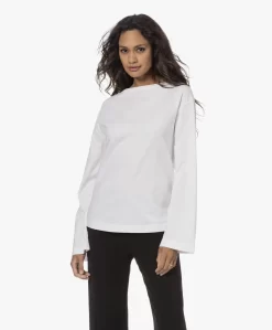 Citizens Of Humanity Darra Longsleeve Met Wijde Mouwen - Wit -Kleding Series Winkel 230808 1c115ced ff30 4a98 9e06 435613ee1ec4 scaled