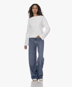 Citizens Of Humanity Darra Longsleeve Met Wijde Mouwen - Wit -Kleding Series Winkel 230808 4f0255ce 3874 4aba 9575 27c6503f3cbb scaled