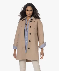 Repeat Wolmix Shacket - Light Camel -Kleding Series Winkel 230808 7d2d8829 a4be 44b2 b847 e3d549a957f0 scaled