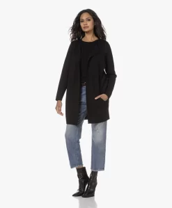 Sibin/Linnebjerg Margit Halflang Merinomix Vest - Zwart -Kleding Series Winkel 230808 8f69b9ce 0a62 4474 bbdb eae560b42321 scaled