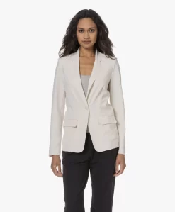 Japantky Boyo Travel Jersey Blazer - Linen