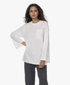 By Malene Birger Fayeh Longsleeve Met Wijde Mouwen - Soft White -Kleding Series Winkel 230809 0a88207d 1c1b 47de b4d4 1dc71f107b40 scaled