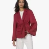 By Malene Birger Biento Twill Blazer - Jester Red