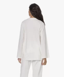 By Malene Birger Fayeh Longsleeve Met Wijde Mouwen - Soft White -Kleding Series Winkel 230809 55c1d67b d2d4 4405 8304 0391037b6530 scaled