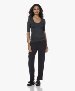 No Man'S Land Stretch Crêpe Pull-On Broek - Dark Sapphire -Kleding Series Winkel 230809 5ed6a0fb ab93 4b2f b1ec 9aec701c86aa scaled