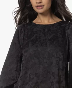 By-Bar Sadie Jaquard Jurk Met Flared Mouwen - Zwart -Kleding Series Winkel 230809 86264344 2dbc 42b2 8a70 6e5b441891df scaled