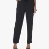 No Man'S Land Stretch Crêpe Pull-On Broek - Dark Sapphire