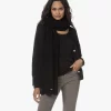 Repeat Oversized Bio Cashmere Sjaal - Zwart