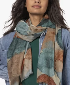 Lasalle Wol-Zijde Print Sjaal - Blauw -Kleding Series Winkel 230809 b841aec5 4091 4078 a372 dd23b085c911 scaled